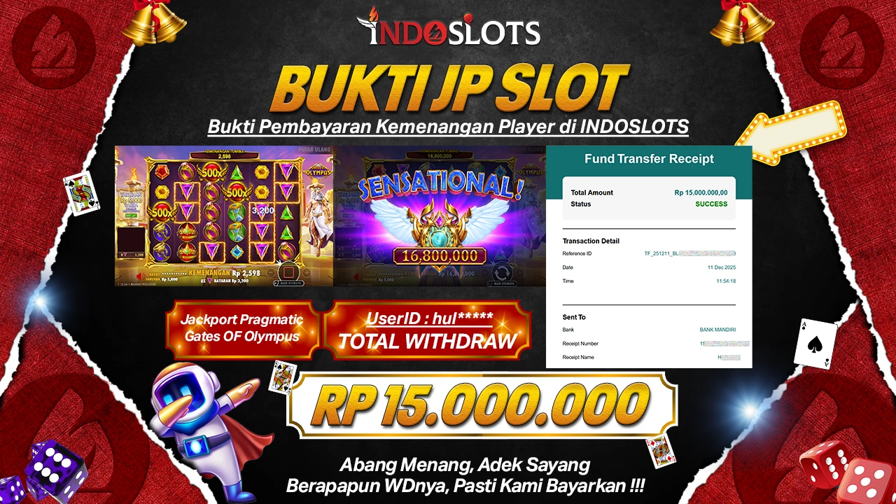 Room Gates Of Olympus Indoslots Lagi On Fire, Hulk**** Cairkan Rp 15 Juta