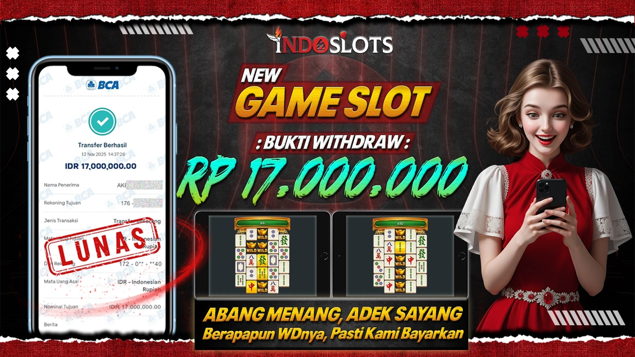 Room Malam Mahjong Wins 2 Indoslots Panas, Akba**** Tarik Rp 17 Juta Tanpa Drama