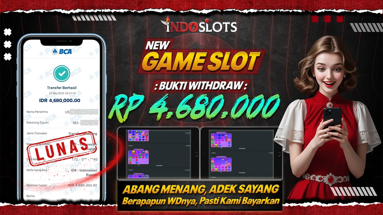 Tanpa Buy Spin Pun, Sweet Bonanza 1000 Indoslots Kasih Men7**** Win Bersih Rp 4,68 Juta