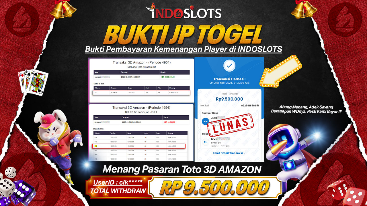 Bukan Sekadar Coba: Ciku**** Tembus Rp 9,5 Juta Di 3D Amazon Indoslots